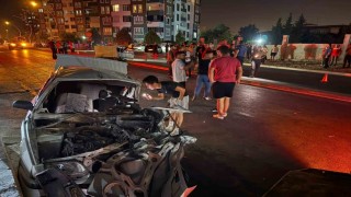 Mersinde feci kaza: 1 ölü, 8 yaralı