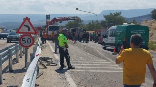 Mersindeki otobüs kazası: 3 kişi öldü, 6 kişi yaralandı