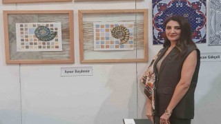 Mersinli sanatçının doğadan sanata çalışması büyük ilgi gördü