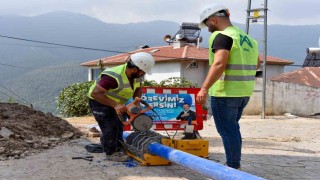 MESKİ, Değirmendere Mahallesinin içme suyu hattını yeniledi