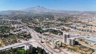 Meteoroloji katlı kavşağı çalışmaları sürüyor