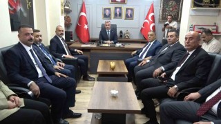 MHP heyeti Terörsüz Türkiye toplantıları çerçevesinde Kiliste