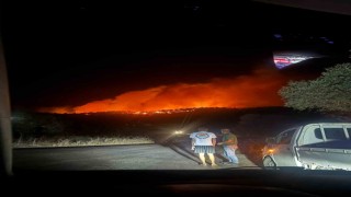 Milasta orman yangını müdahale devam ediyor