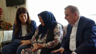 Milletvekili Ayaydın, 15 Temmuz şehidi Velit Bektaşın ailesi ile bir araya geldi