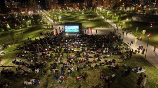 Milli heyecan Talas Paraşüt İniş Alanında