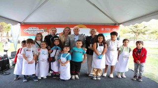 Minik şeflere Bozbey amcalarından alkış