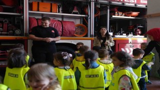 Minikler hem eğlendi hem öğrendi