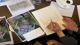 Miras Fatih: Bala Külliyesi Muvakkithanesinde Nusret Çolpanla minyatür sanatının izinde