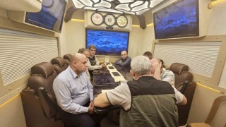 Mobil yangın yönetim yangın merkezinde koordinasyon toplantısı yapıldı