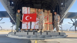 MSB: İnsani yardım malzemeleri Afganistana ulaştırılmak amacıyla, Hava Kuvvetlerimize ait uçak ile yola çıktı