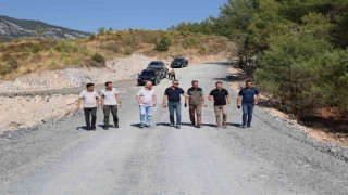 Muğlada orman yolu çalışmaları yerinde incelendi