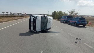 Muratlıda trafik kazası: 2 yaralı