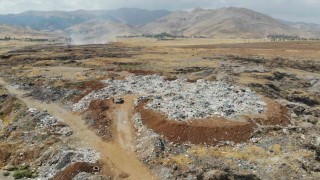 Muşta çöp döküm alanına tepki