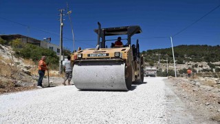 Mutta asfalt çalışmaları sürüyor