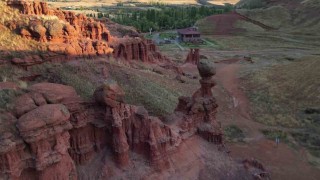 Narman Peri Bacaları görsel şölen oluşturuyor