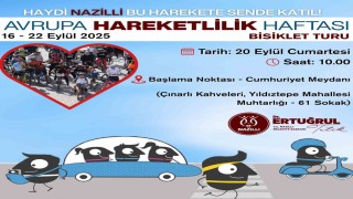 Nazilli Belediyesinden Avrupa Hareketlilik Haftası etkinlikleri