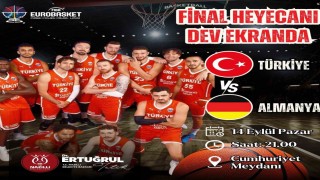 Nazillide final heyecanı dev ekranda yaşanacak