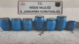 Niğdede 920 litre sahte şarap ele geçirildi