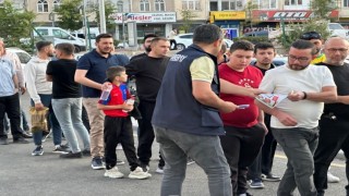 Niğdede futbol maçı öncesi siber güvenlik bilgilendirmesi