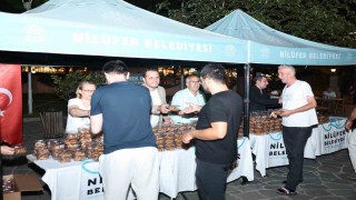 Nilüferde kandil geleneği mahallelerde yaşatıldı