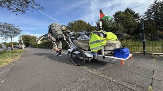 Norveçten Gazzeye yürüyen Kim: Herkes Filistin halkı için en azından bir şey yapmalı