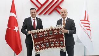 OKÜ Rektörü Uzun, YÖK Başkanı Özvar’ı Ziyaret Etti