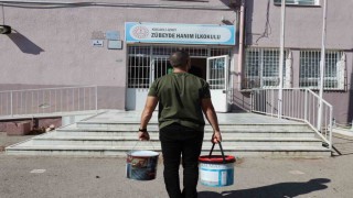 Okullara son 5 yılda 547 bin litre boya desteği