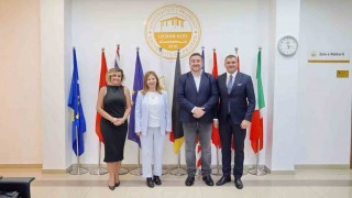 OMÜ Rektörü Aydın: İş birliğimiz, öğrenci ve akademisyenlerimize yeni fırsatlar sunacak