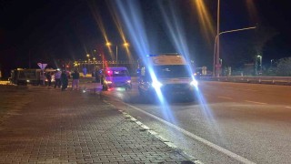 Orduda minibüs ile hafif ticari araç çarpıştı: 1 yaralı