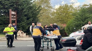 Orduda otomobil ile motosiklet çarpıştı: 1 yaralı