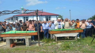 Orduda su gideri cinayetinde ölen 2 kardeş toprağa verildi