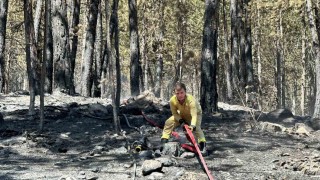 Orman yangınına müdahale 3 gündür sürüyor