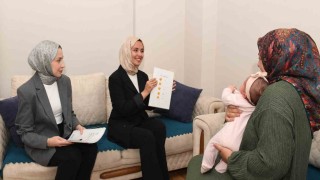 Osmangazi Belediyesi yeni doğum yapan annelerin yanında