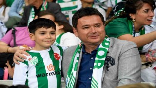 Osmangazinin miniklerinden Bursaspora büyük destek