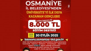 Osmaniye Belediyesinden Üniversitelilere Eğitim Desteği