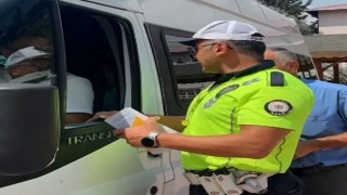 Osmaniye Polisinden Okul Servislerine Denetim