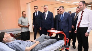Osmaniye Valisi Yılmaz, Düziçi Devlet Hastanesinde İncelemelerde Bulundu