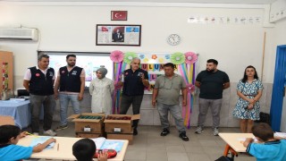 Osmaniyede minik öğrencilere Sıfır Atık hediyesi
