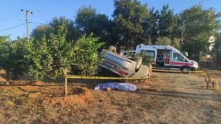 Otomobil şarampole devrildi: 1 ölü