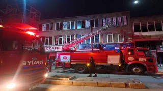 Özalpta pasajda yangını