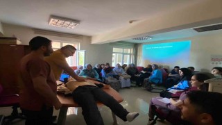 Palu Devlet Hastanesinde CPR eğitimi düzenlendi