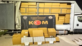 Polis 4 milyona yakın sahte bandrollü makaron ele geçirdi