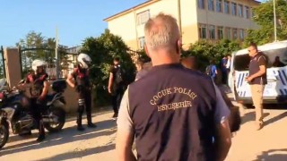 Polis ekiplerinin okul çevrelerinde denetimleri sürüyor
