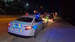 Polisi gören kaçmaya çalıstı