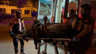 Polisten kaçan motosikletli kaza yapmış halde bulundu