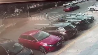 Pompalı pompalı tüfekle eşini vuran şahıs kamerada