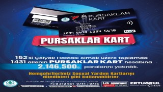 Pursaklar Belediyesinden ihtiyaç sahiplerine destek ödemesi