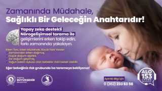 Riskli bebeklere yapay zeka destekli erken müdahale