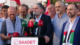 Saadet Partisi Bursa Milletvekili Mehmet Atmaca, Özgürlük Filosuna katıldı