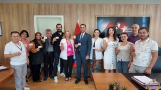 Sağlık çalışanlarından anlamlı bağış